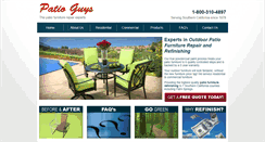 Desktop Screenshot of patioguys.com